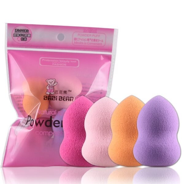 10pcs Makeup Sponge Set Water Droplets Gourd Shape Cosmetic Puff Grow Bigger In Water Smooth Foundation Puff Powder face cover - Image 5