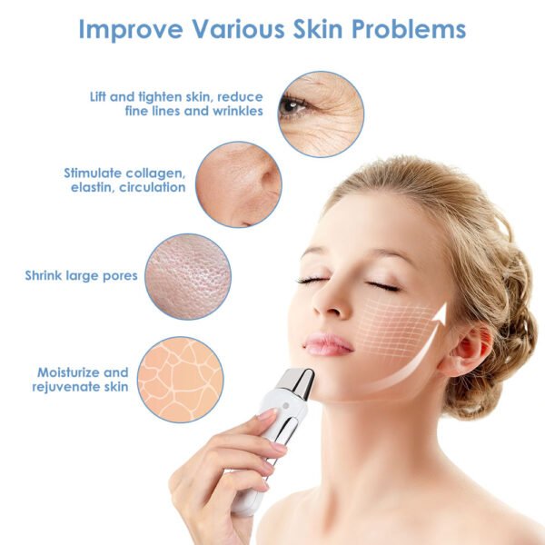 Spa Facial Massager Beauty Wrinkle Remover Shrink Face Lifting Skin Tightener - Image 5