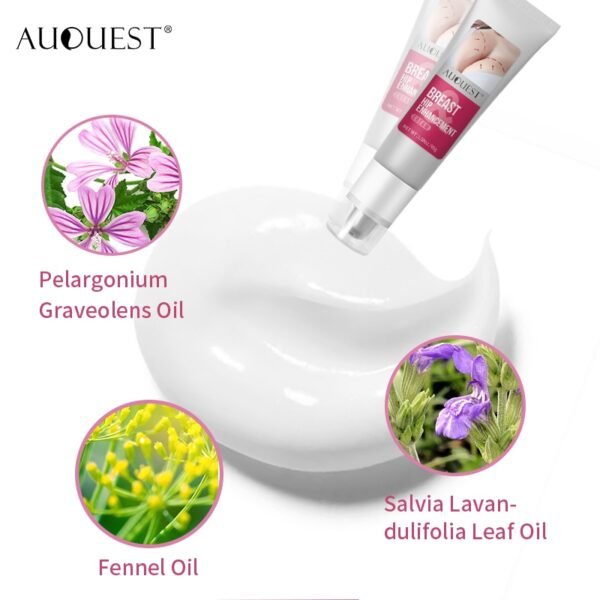 AUQUEST Butt Enhancement Cream Hip Buttock Fast Growth Butt Enhancer Breast Enlargement Body Cream Sexy Body Care for Women 45g - Image 3