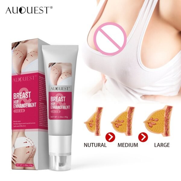 AUQUEST Butt Enhancement Cream Hip Buttock Fast Growth Butt Enhancer Breast Enlargement Body Cream Sexy Body Care for Women 45g