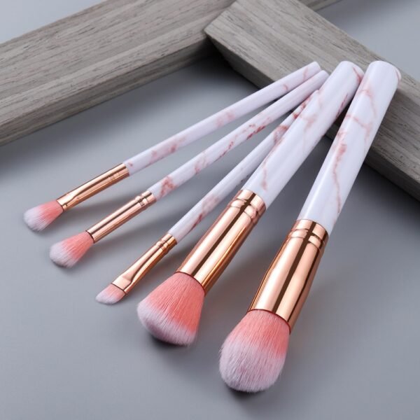 FLD 5Pcs Makeup Brushes Tool Set Cosmetic Powder Eye Shadow Foundation Blush Blending Beauty Make Up Brush Maquiagem - Image 4