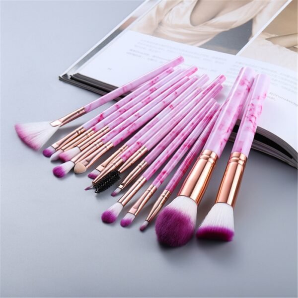 FLD 5Pcs Makeup Brushes Tool Set Cosmetic Powder Eye Shadow Foundation Blush Blending Beauty Make Up Brush Maquiagem - Image 6