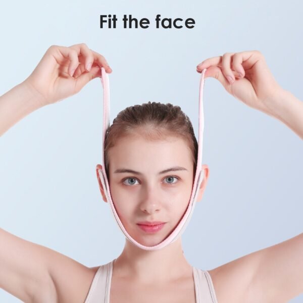 Face Slimming Belt Reusable Graphene V Face Bandage Reduce Double Chin Slimmer Strap Thin Face Mask Facial Lifting Tool - Image 2