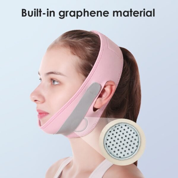 Face Slimming Belt Reusable Graphene V Face Bandage Reduce Double Chin Slimmer Strap Thin Face Mask Facial Lifting Tool - Image 5