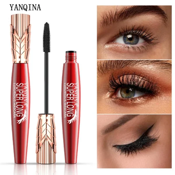 1/2/3/5/8/10PCS 4D Mascara Crown Mascara Lengthening Thick Curly Mascara Waterproof 24h Lasting No Fading Makeup For Beauty - Image 3