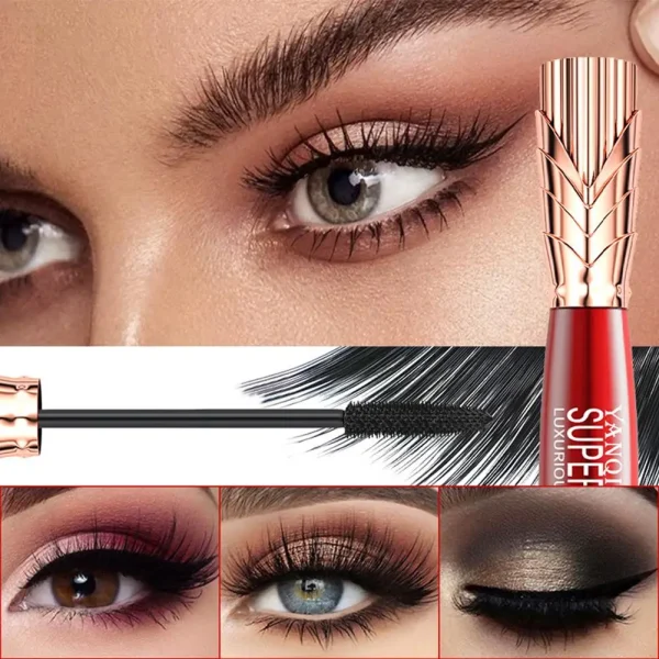 1/2/3/5/8/10PCS 4D Mascara Crown Mascara Lengthening Thick Curly Mascara Waterproof 24h Lasting No Fading Makeup For Beauty - Image 5