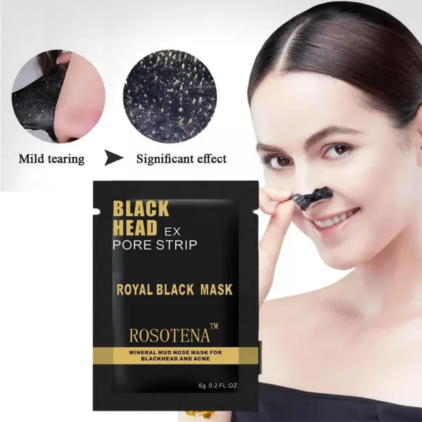 1/5/10PCS Nose Blackhead Remover Mask Mineral Mud Deep Beauty Health Skin Face Pore Care Cleaner F9K0 - Image 2