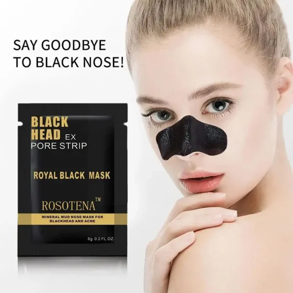 1/5/10PCS Nose Blackhead Remover Mask Mineral Mud Deep Beauty Health Skin Face Pore Care Cleaner F9K0