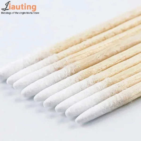 100Pcs Disposable Double Head Cotton Swab Women Makeup Cotton Bud Tip For Medical Wood Stick Nose Ears Cleaning Health Care Tool - Image 4