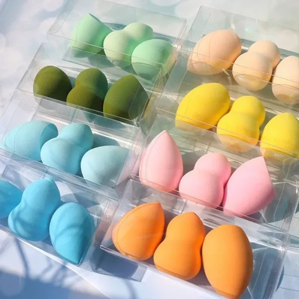 3/1pcs New Egg Makeup Cosmetic Puff Makeup Sponge Cushion Foundation Powder Sponge Beauty Tool Women Make Up Accessories