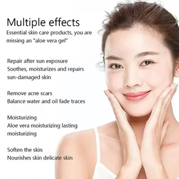 30g/100g Aloe Vera Exfoliating Gel Peeling Whitening Improve Skin Products Care Beauty Repair Moisturizing Emulsione R6A6 - Image 3