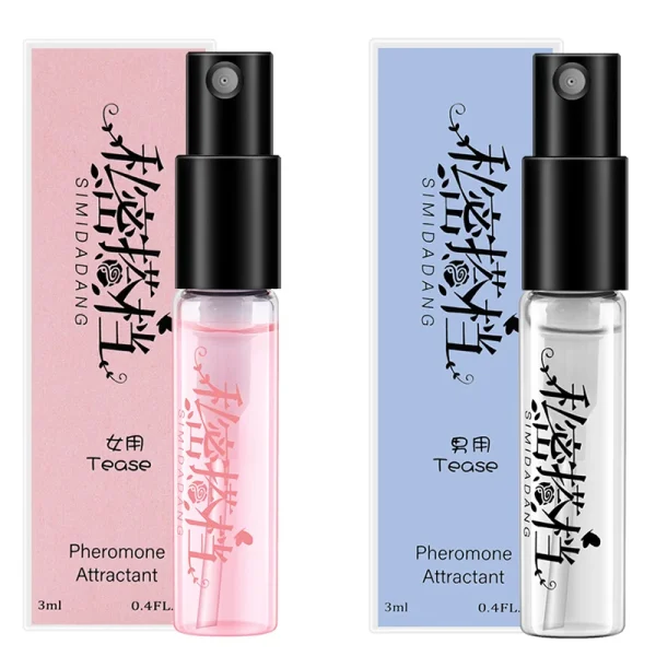 3ML Fragrances Deodorants Pheromone Women/Men Orgasm Body Emotions Spray Flirt pheromone Attract Air fresher