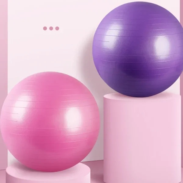 45cm/55cm/65cm/75cm/85cm PVC Fitness Balls Yoga Ball Thickened Explosion-proof Exercise Home Gym Pilates Equipment Balance Ball - Image 4