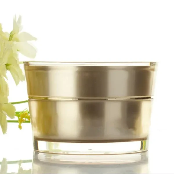 Acrylic Cream Jar 15g 30g 50g Cosmetic Empty Jar Pot Eyeshadow Makeup Face Cream Container 30ml 50ml 120ml pump bottle - Image 3
