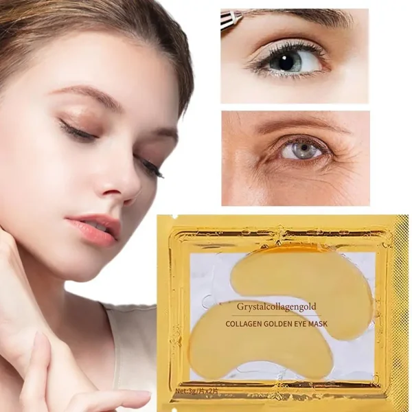 Collagen Golden Eye Mask Anti Wrinkle Eye Patches Skin Care Products Anti Dark Circles Eye Bags Moisturizing Collagen Eye Mask