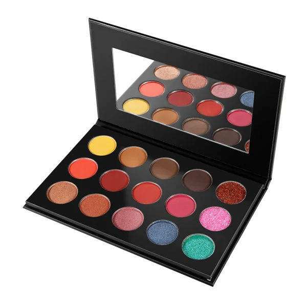 Empty Eyeshadow Palette Private Label Cosmetics Custom Makeup Pallete Choose Colors Matte Shimmer Glitter Eye Shadow - Image 6