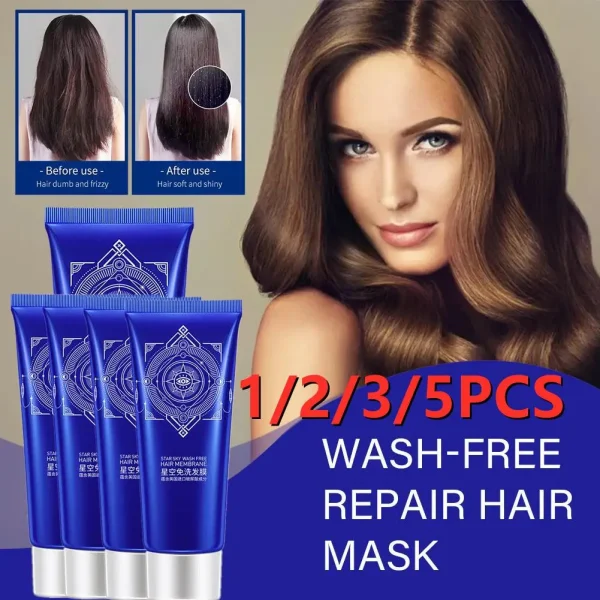 LOT Keratin Hair Mask Magical 5 Seconds Repair Damage Frizzy Treatment Scalp Hair Root Shiny Balm Straighten Soft Care Product