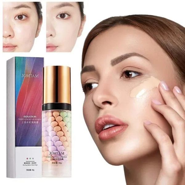 Makeup Primer Breathable BB Cream Not Sticky Face Foundation Intensive Moisturizes Provide Deep Moisture Helps Brighten Skin - Image 2