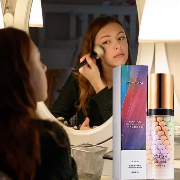 Makeup Primer Breathable BB Cream Not Sticky Face Foundation Intensive Moisturizes Provide Deep Moisture Helps Brighten Skin - Image 4