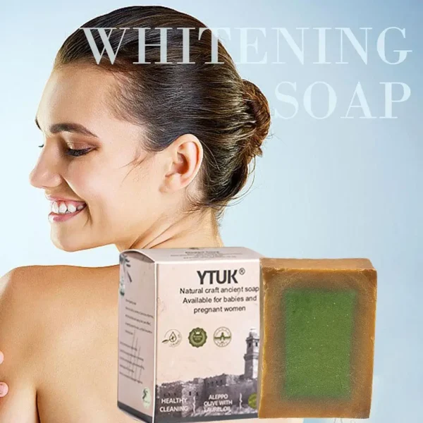 Olive Oil Essence Soap Multi-use For Facial Cleanser Shampoo Shower Gel Moisturizing Oil Control Acarus Killing Ancient Soap
