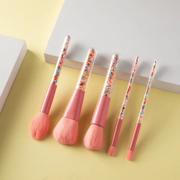 5-13Pcs/set Candy Color Makeup Brushes Set for Foundation Blush Powder Eyeshadow Kabuki Blending Beauty Makeup Brush Accessories - Image 2