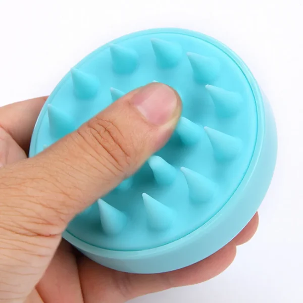 Silicone Head Body To Wash Clean Care Hair Root Itching Scalp Massage Comb Shower Brush Bath Spa Anti-Dandruff Shampoo - Image 4