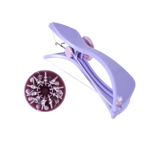 Women Epilator Mini Facial Hair Remover Spring Threading Face Defeatherer for Cheeks Eyebrow Makeup Beauty Tool - Image 3